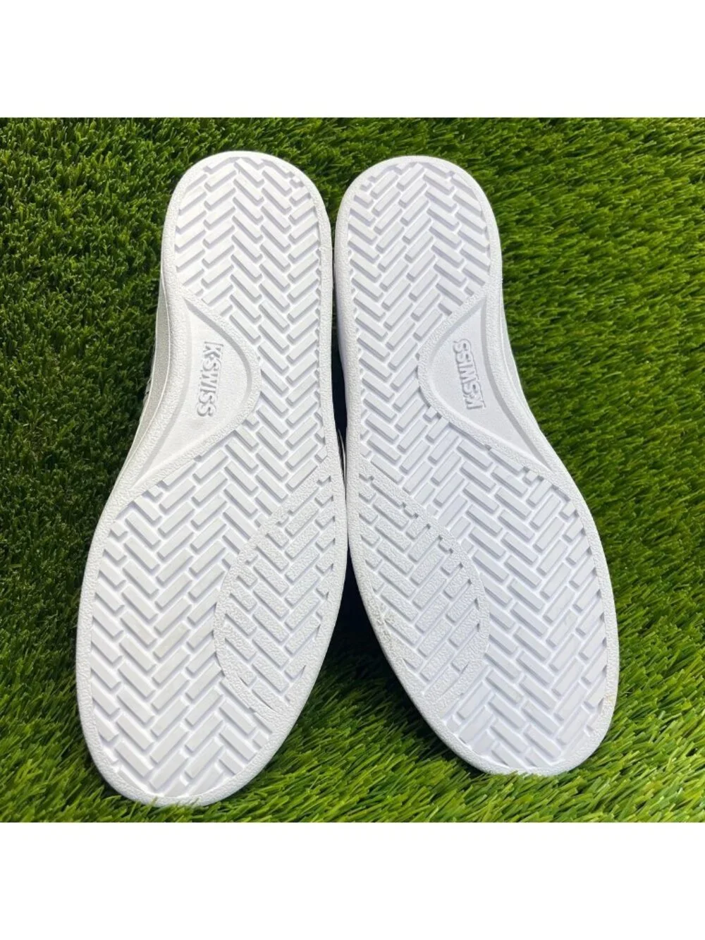 K-Swiss Court Pro II Leopard Womens Size 8.5 White Black Athletic Shoes Sneakers